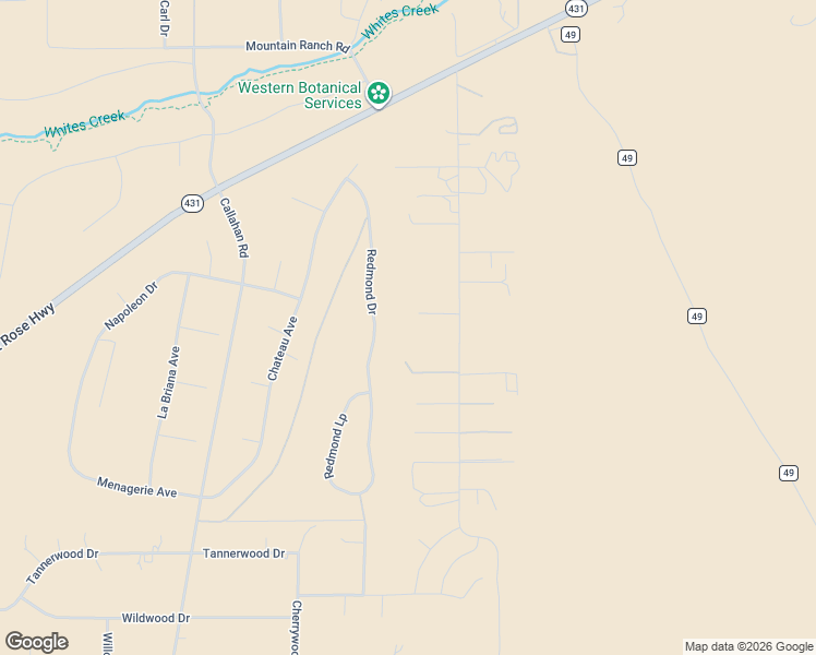 map of restaurants, bars, coffee shops, grocery stores, and more near 15605 Fawn Ln in Reno