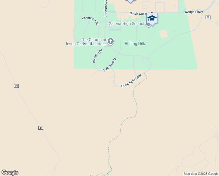 map of restaurants, bars, coffee shops, grocery stores, and more near 527 Kirkland Court in Reno