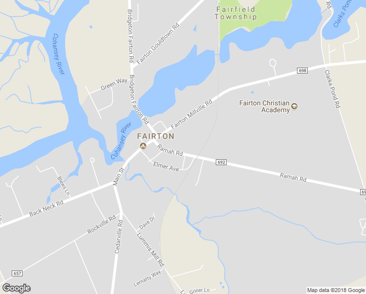 map of restaurants, bars, coffee shops, grocery stores, and more near 25 Ramah Road in Bridgeton