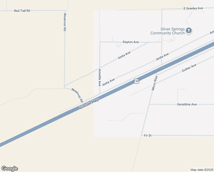 map of restaurants, bars, coffee shops, grocery stores, and more near 5925 Anita Avenue in Silver Springs