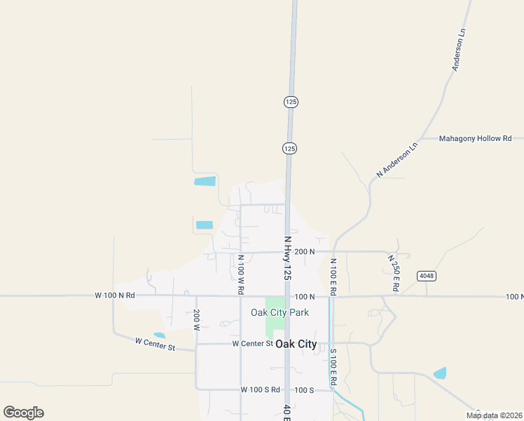 map of restaurants, bars, coffee shops, grocery stores, and more near 300 North 65 West in Oak City