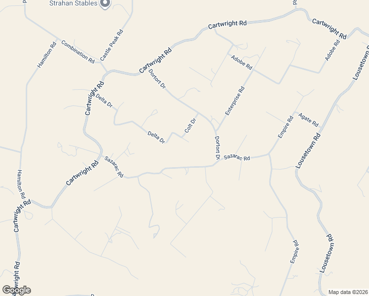 map of restaurants, bars, coffee shops, grocery stores, and more near 21553 Colt Drive in Reno