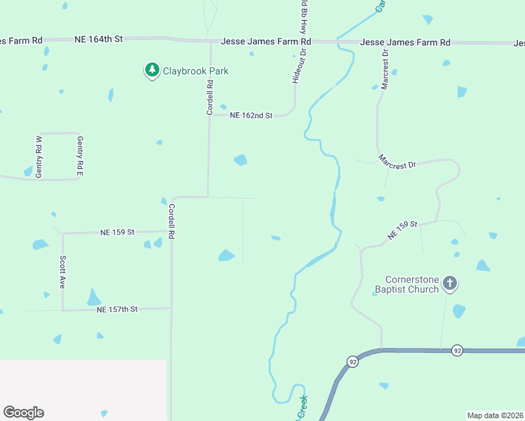 map of restaurants, bars, coffee shops, grocery stores, and more near 15921 Evelyn Lane in Kearney