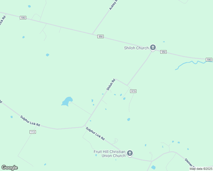 map of restaurants, bars, coffee shops, grocery stores, and more near 520 Shiloh Road in Frankfort