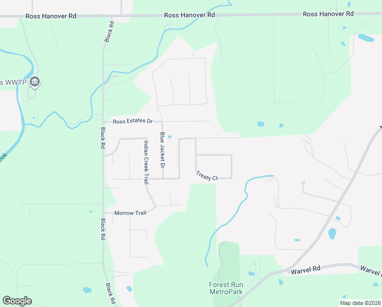 map of restaurants, bars, coffee shops, grocery stores, and more near 1369 Treaty Ct in Hamilton