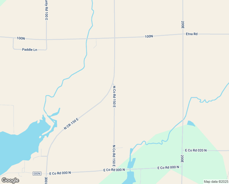 map of restaurants, bars, coffee shops, grocery stores, and more near 581 North Co Road 150 East in Mattoon
