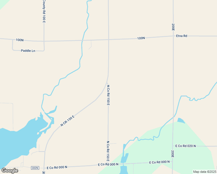 map of restaurants, bars, coffee shops, grocery stores, and more near 581 North Co Road 150 East in Mattoon