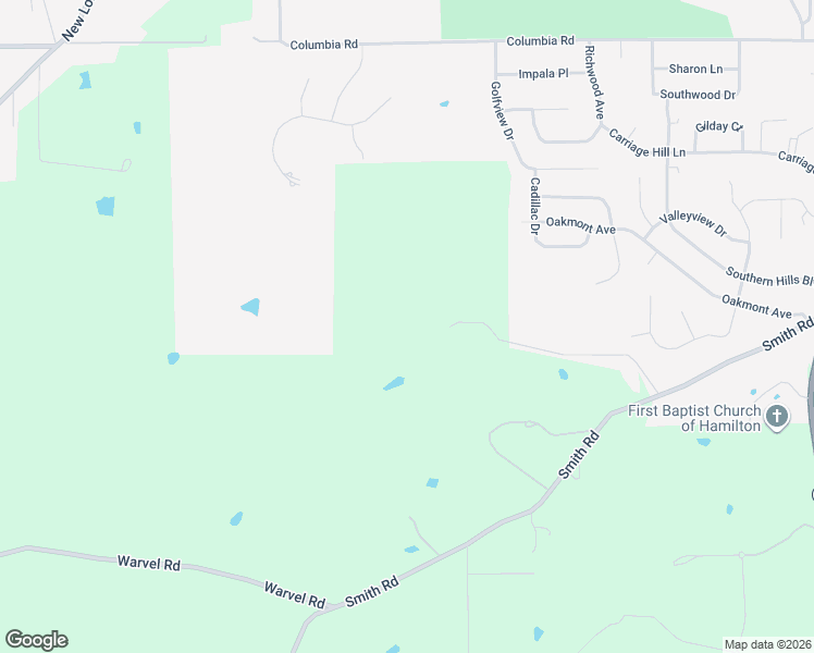 map of restaurants, bars, coffee shops, grocery stores, and more near 1297 Goos Road in Hamilton
