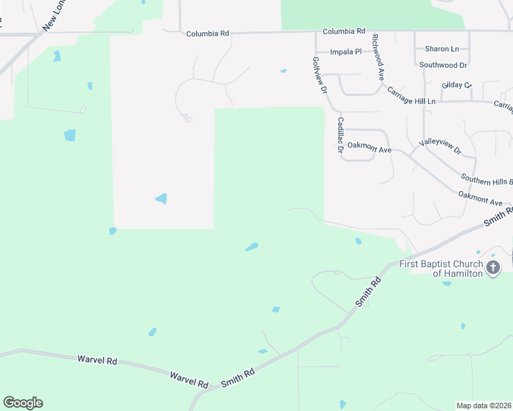 map of restaurants, bars, coffee shops, grocery stores, and more near 1297 Goos Road in Hamilton