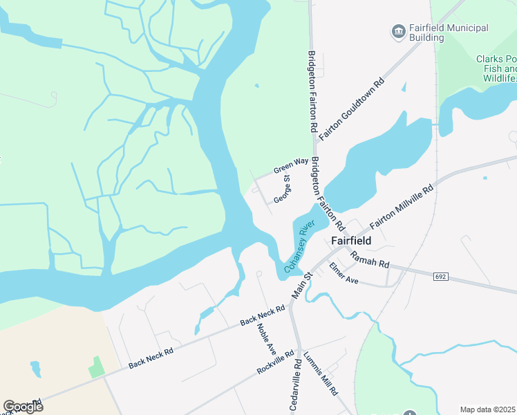 map of restaurants, bars, coffee shops, grocery stores, and more near 9 Country Club Drive in Bridgeton