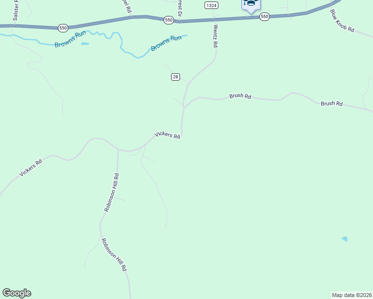 map of restaurants, bars, coffee shops, grocery stores, and more near 9 Vickers Road in Marietta