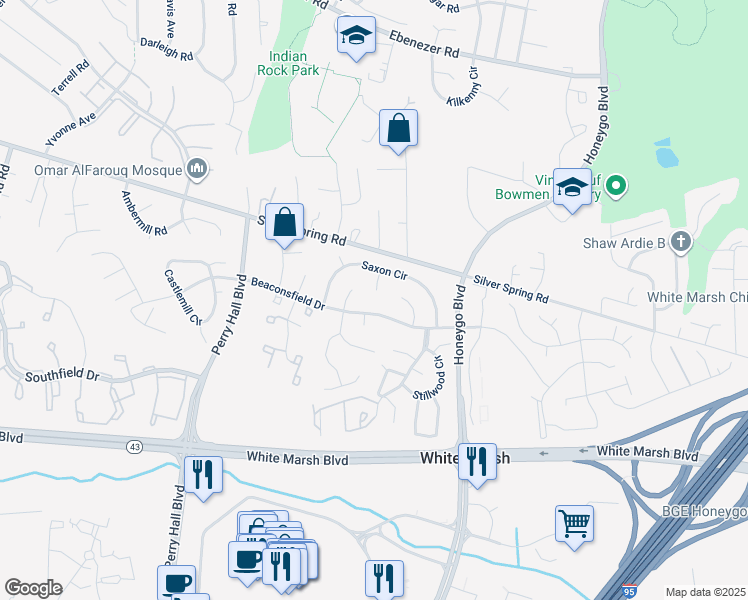 map of restaurants, bars, coffee shops, grocery stores, and more near 10 Gamewell Garth in Nottingham