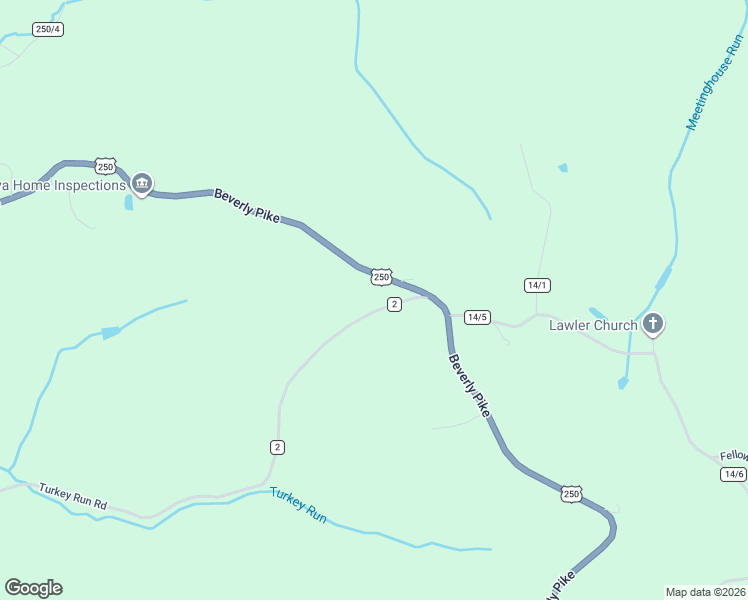 map of restaurants, bars, coffee shops, grocery stores, and more near 5009 U.S. 250 in Fairmont