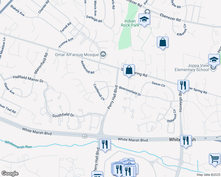 map of restaurants, bars, coffee shops, grocery stores, and more near 6 Crosswall Court in Nottingham