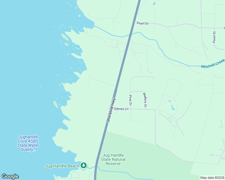 map of restaurants, bars, coffee shops, grocery stores, and more near 16451 California 1 in Fort Bragg