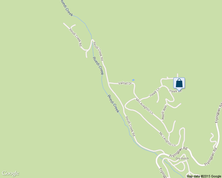 map of restaurants, bars, coffee shops, grocery stores, and more near Reudi Creek Road in Basalt
