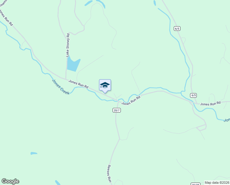 map of restaurants, bars, coffee shops, grocery stores, and more near 2222 Jones Run Road in Lumberport
