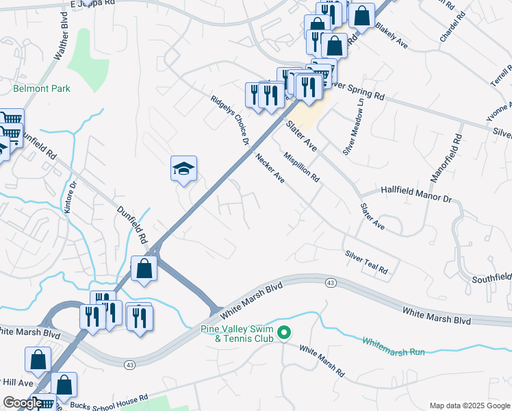 map of restaurants, bars, coffee shops, grocery stores, and more near 28 Waldmann Mill Court in Nottingham