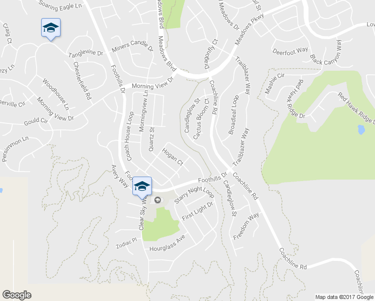 map of restaurants, bars, coffee shops, grocery stores, and more near 3697 Dinosaur Street in Castle Rock