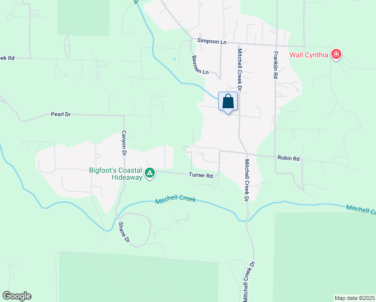 map of restaurants, bars, coffee shops, grocery stores, and more near 30850 Turner Road in Fort Bragg