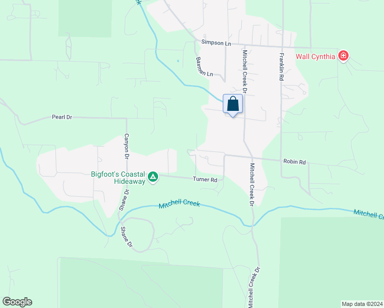 map of restaurants, bars, coffee shops, grocery stores, and more near 30850 Turner Road in Fort Bragg