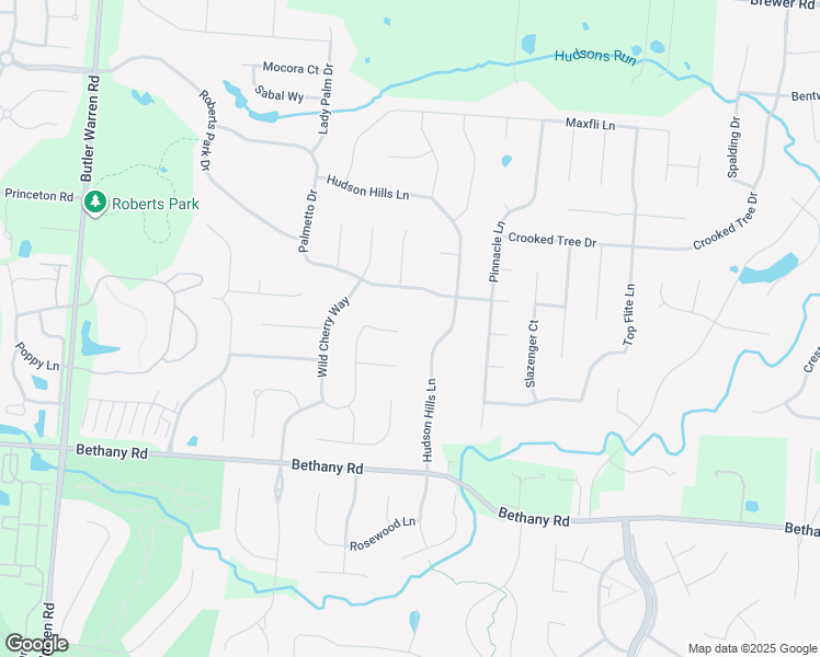 map of restaurants, bars, coffee shops, grocery stores, and more near 3549 Wild Cherry Way in Mason