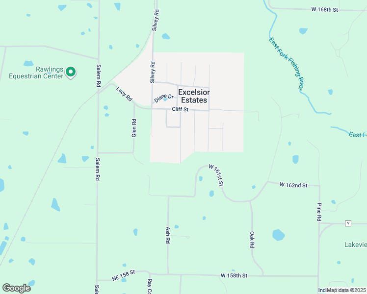 map of restaurants, bars, coffee shops, grocery stores, and more near 16249 Bob Drive in Excelsior Estates