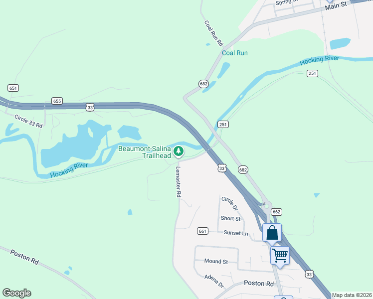 map of restaurants, bars, coffee shops, grocery stores, and more near in The Plains