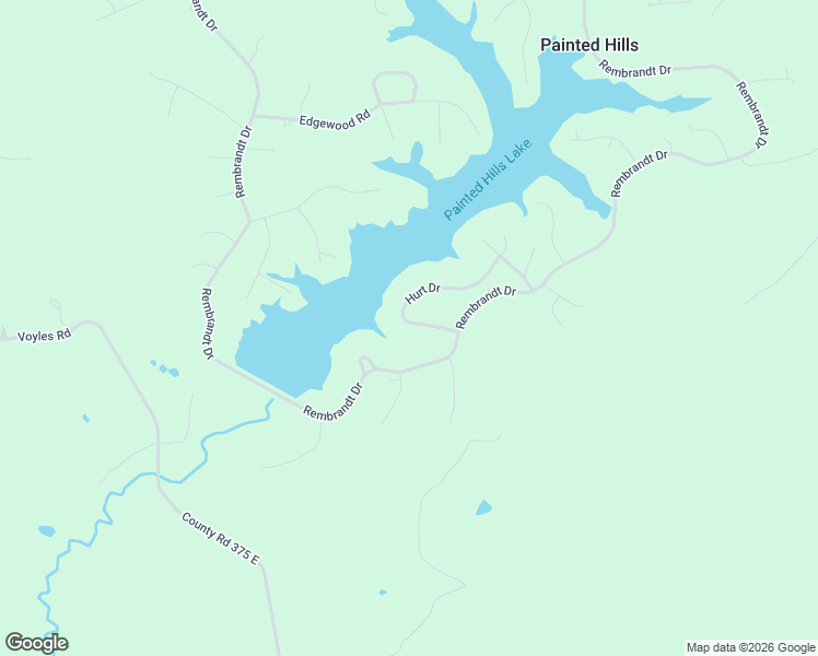 map of restaurants, bars, coffee shops, grocery stores, and more near 4000 Rembrandt Drive in Martinsville