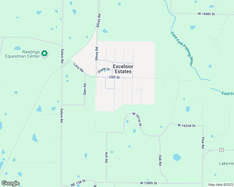 map of restaurants, bars, coffee shops, grocery stores, and more near 16249 Bob Drive in Excelsior Estates