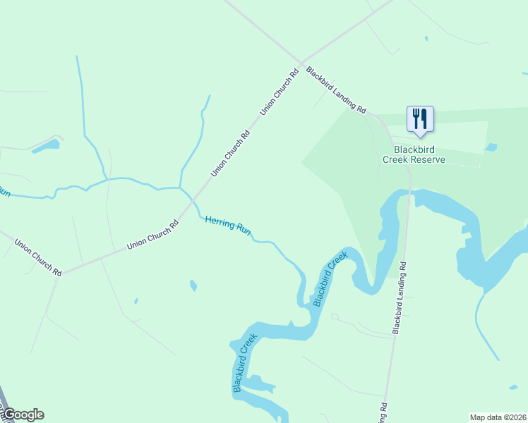 map of restaurants, bars, coffee shops, grocery stores, and more near 556 Union Church Road in Townsend