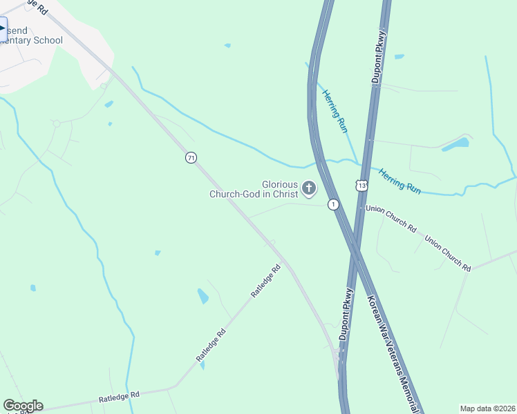 map of restaurants, bars, coffee shops, grocery stores, and more near 109 New Discovery Road in Townsend