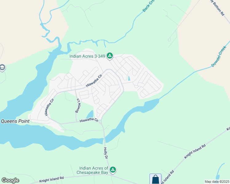 map of restaurants, bars, coffee shops, grocery stores, and more near Pucksinwah Lane in Cecil County