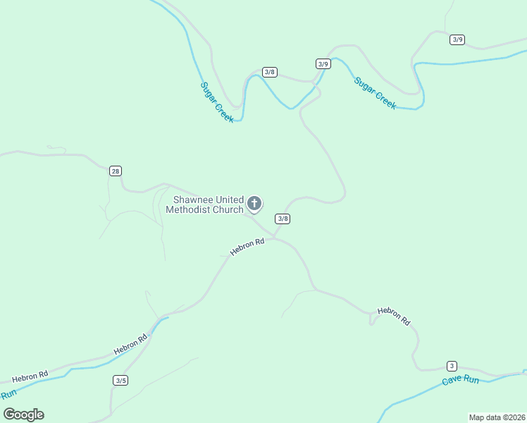 map of restaurants, bars, coffee shops, grocery stores, and more near 100 Federal Ridge in Saint Marys