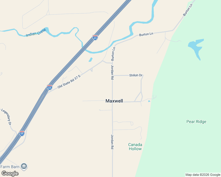 map of restaurants, bars, coffee shops, grocery stores, and more near 2550 Jordan Road in Martinsville