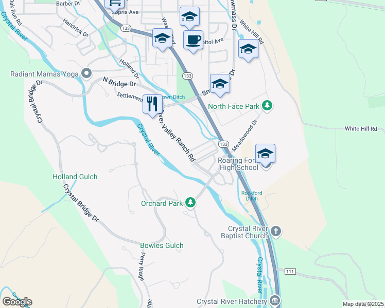 map of restaurants, bars, coffee shops, grocery stores, and more near 339 Lamprecht Drive in Carbondale