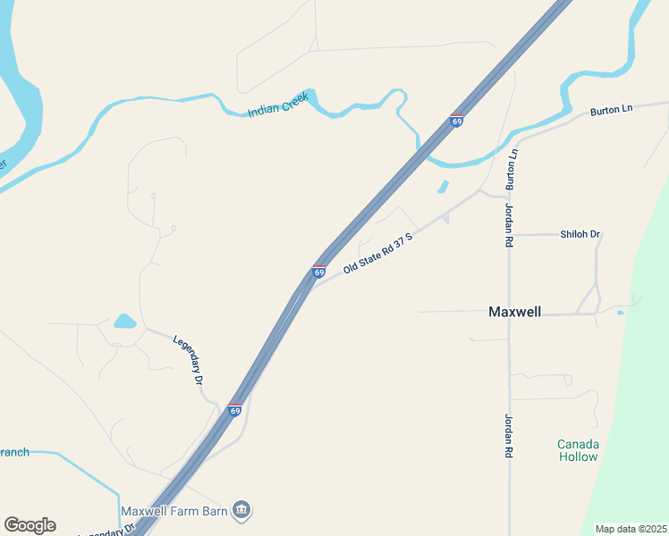 map of restaurants, bars, coffee shops, grocery stores, and more near 2600 Old State Road 37 South in Martinsville