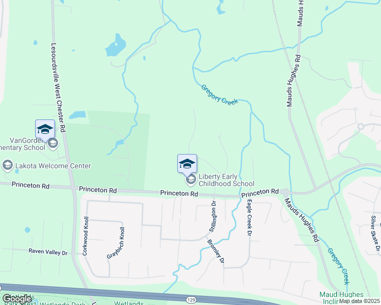map of restaurants, bars, coffee shops, grocery stores, and more near 6454 Katherine Manor Court in Butler County