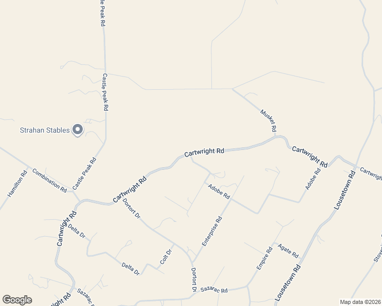 map of restaurants, bars, coffee shops, grocery stores, and more near 2440 Cartwright Road in Reno