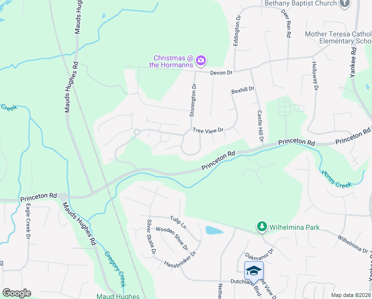 map of restaurants, bars, coffee shops, grocery stores, and more near 6572 Tree View Drive in Butler County