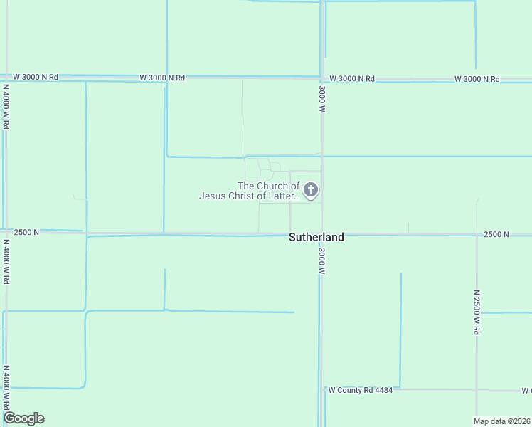 map of restaurants, bars, coffee shops, grocery stores, and more near 2580 North 3200 West Street in Delta