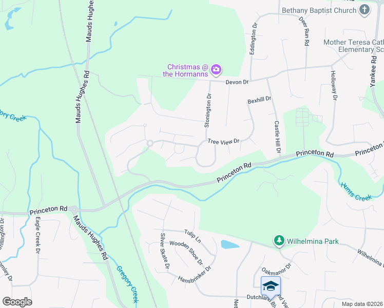 map of restaurants, bars, coffee shops, grocery stores, and more near 6572 Tree View Drive in Butler County