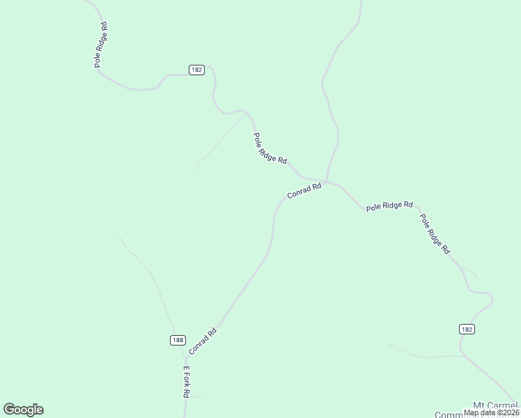 map of restaurants, bars, coffee shops, grocery stores, and more near 24205 Conrad Road in Laurelville