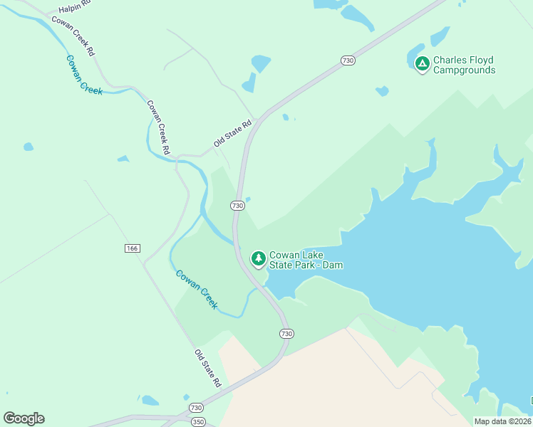 map of restaurants, bars, coffee shops, grocery stores, and more near 6733 Ohio 730 in Wilmington