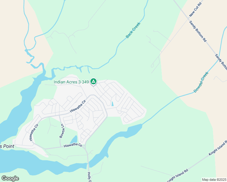 map of restaurants, bars, coffee shops, grocery stores, and more near Hoonah Lane in Cecil County