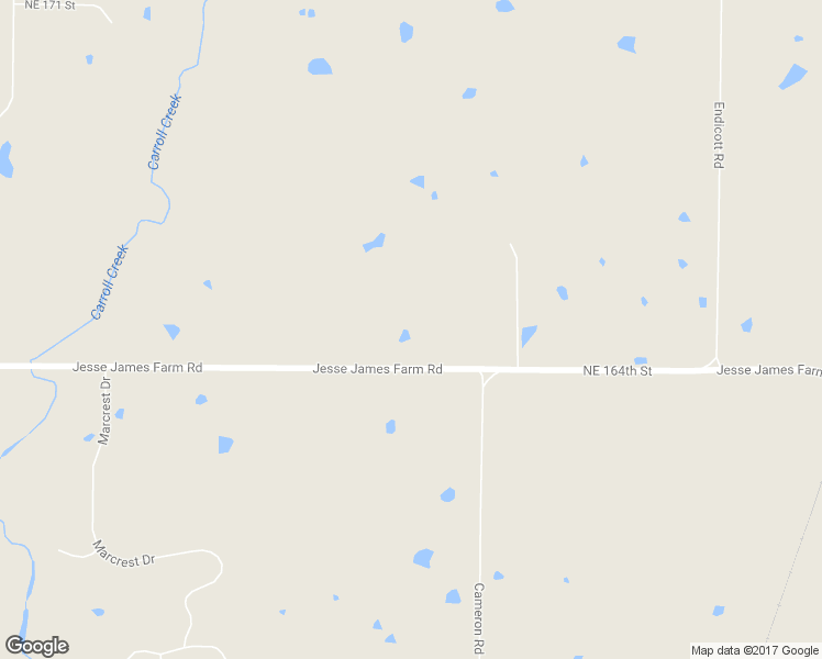 map of restaurants, bars, coffee shops, grocery stores, and more near 23220 Northeast 164th Street in Kearney