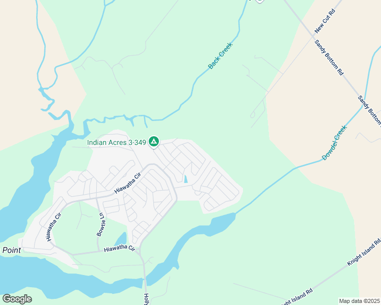 map of restaurants, bars, coffee shops, grocery stores, and more near Mocanaqua Lane in Cecil County
