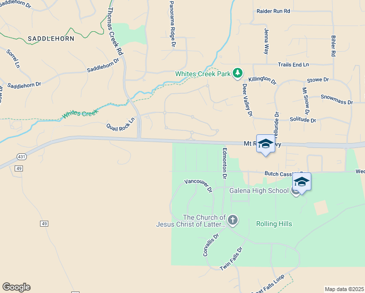 map of restaurants, bars, coffee shops, grocery stores, and more near 14103 Glowing Amber Court in Reno