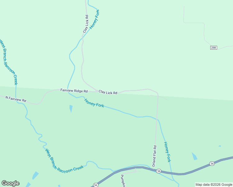 map of restaurants, bars, coffee shops, grocery stores, and more near 22760 Clay Lick Road in Logan