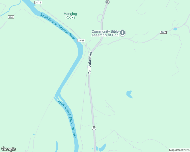 map of restaurants, bars, coffee shops, grocery stores, and more near 3478 Cumberland Road in Romney
